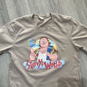 Stavvy’s world unisex sizing shirt